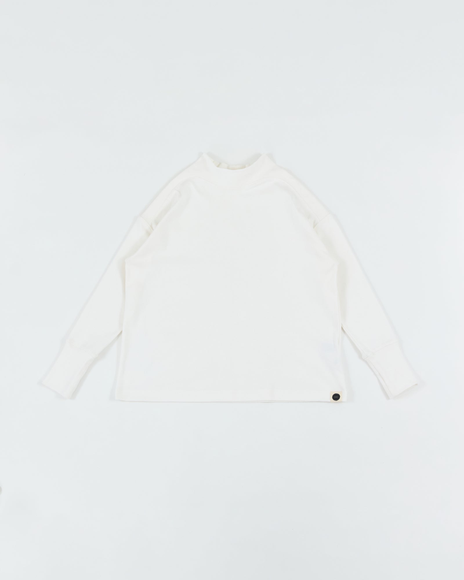 High Neck Loose Long Tee