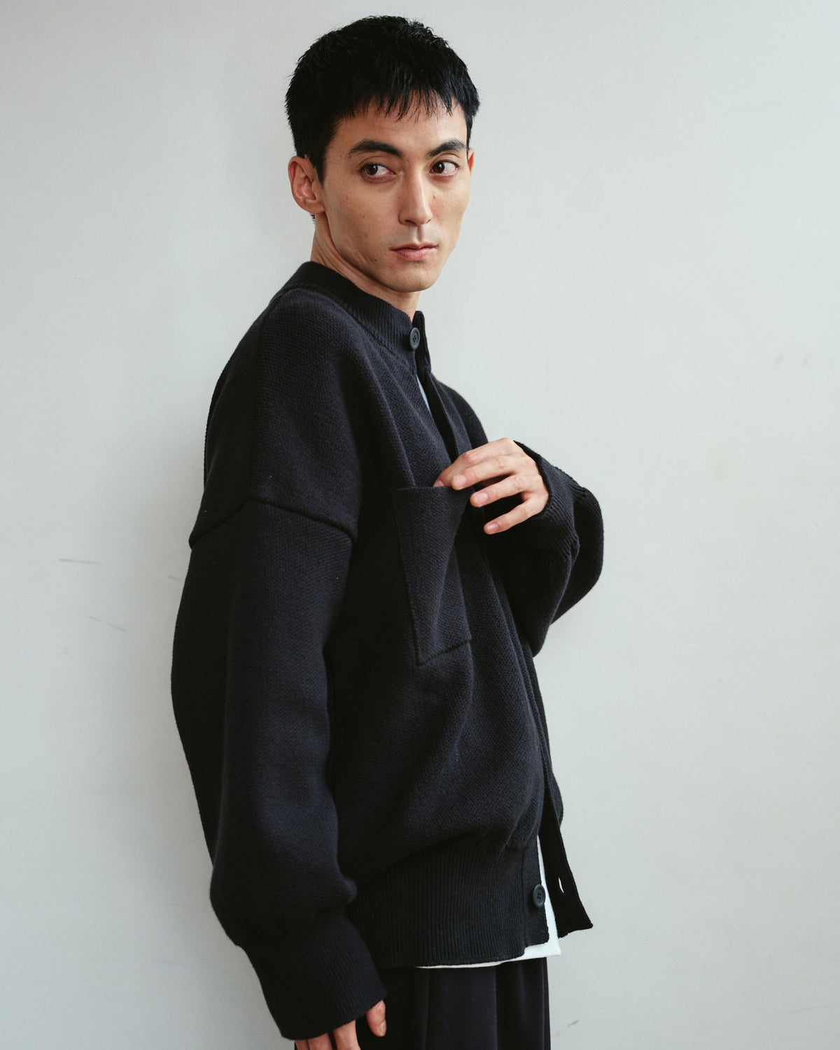Slub Knit Outerwear