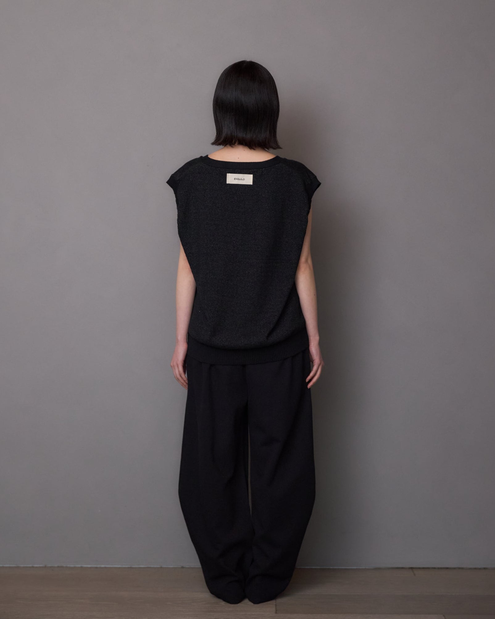 Slub Knit Vest