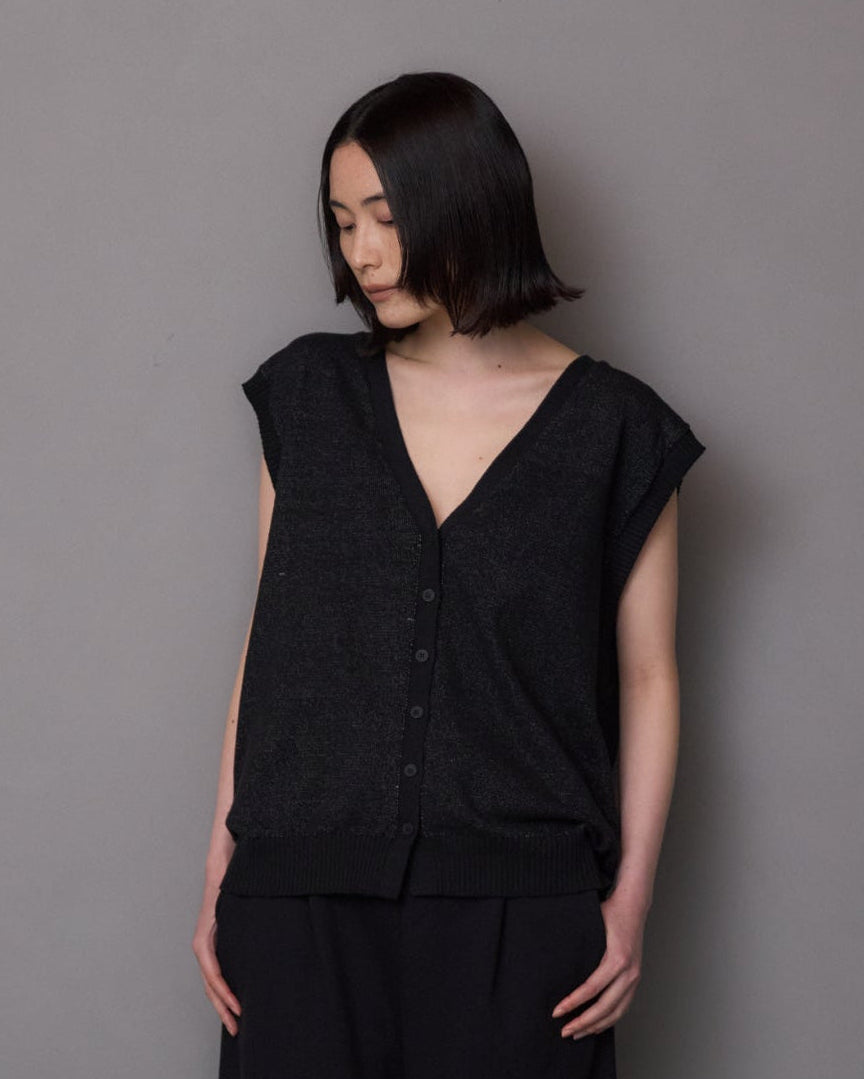 Slub Knit Vest