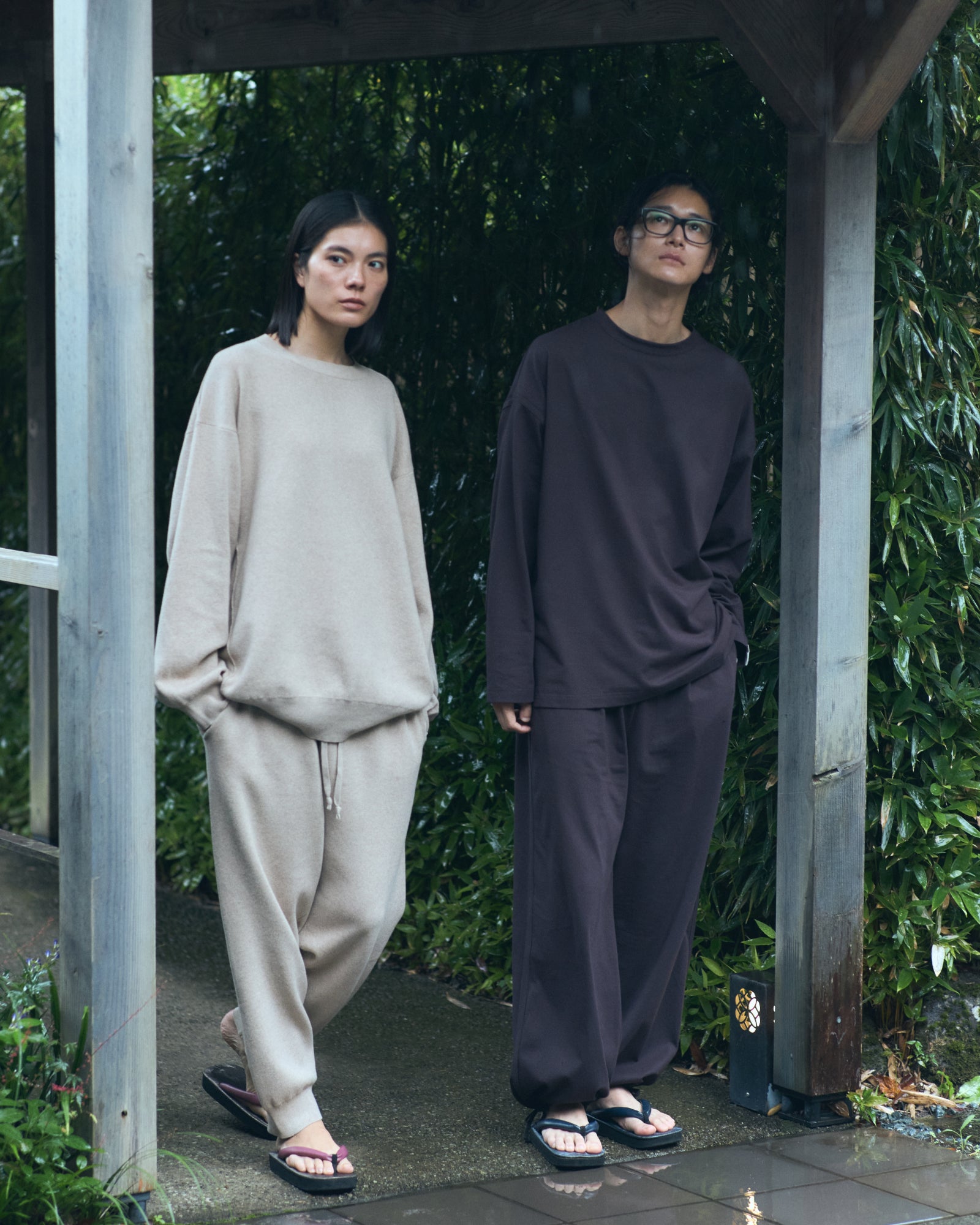 〈SET-UP〉Sweat Knit PO & Pants