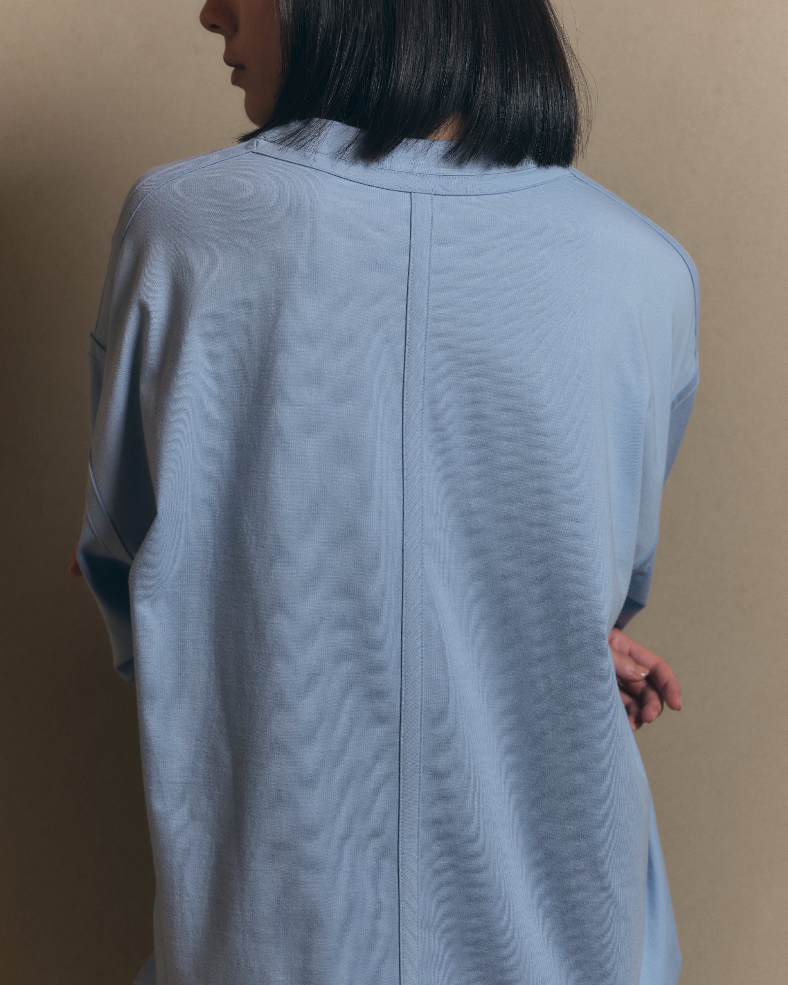 〈SET-UP〉Line Long Tee & Pants