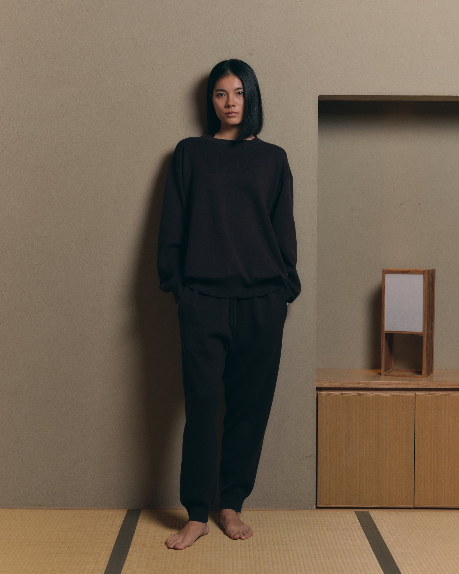 〈SET-UP〉Sweat Knit PO & Pants