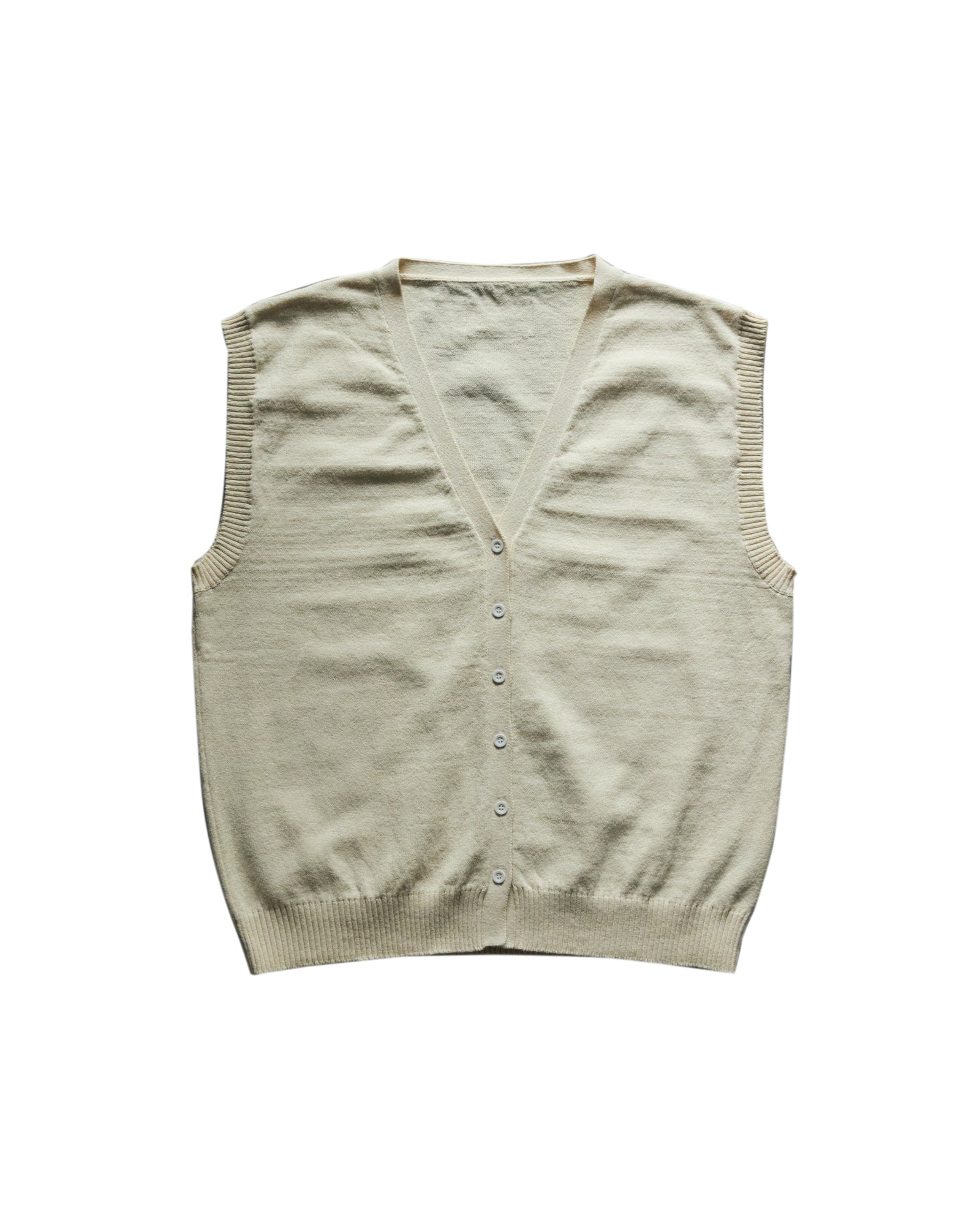 Slub Knit Vest