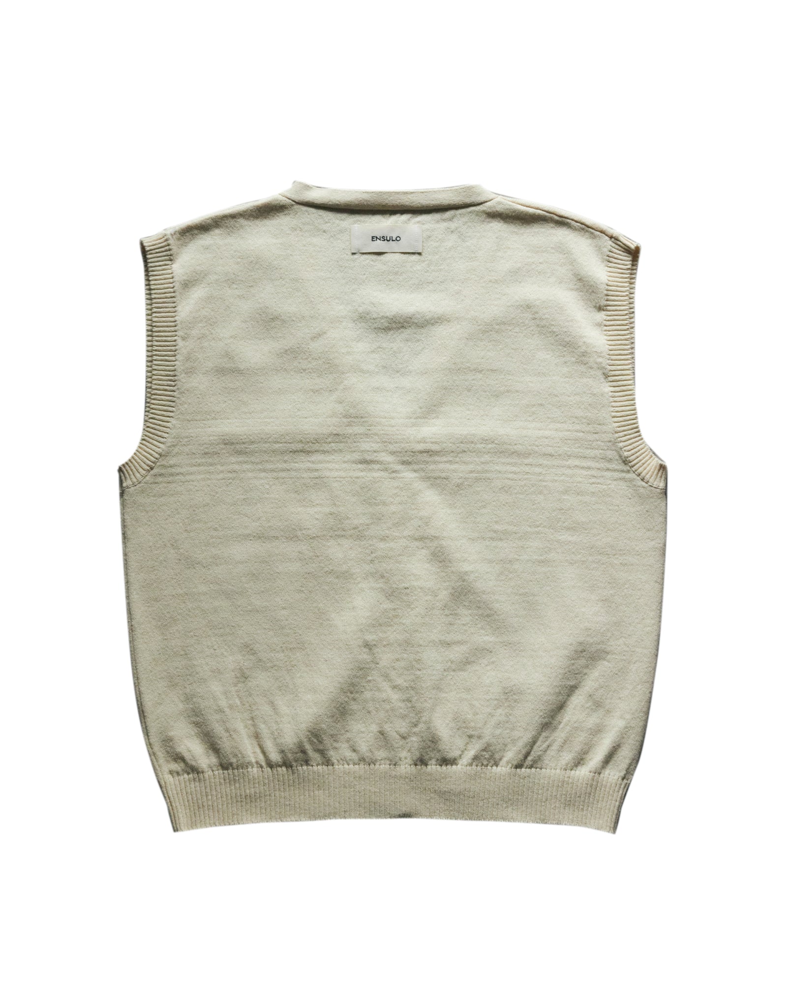 Slub Knit Vest