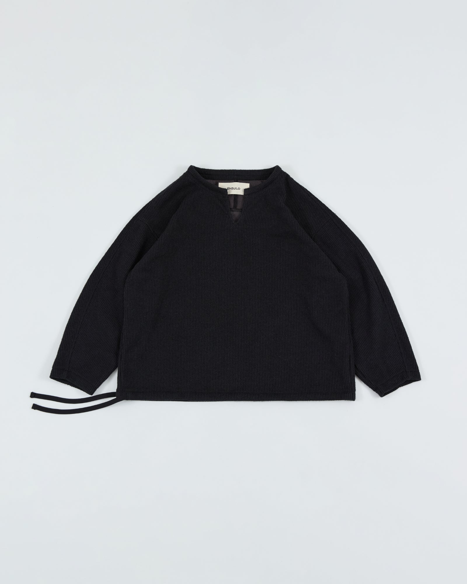 Rib Keyneck Long Tee
