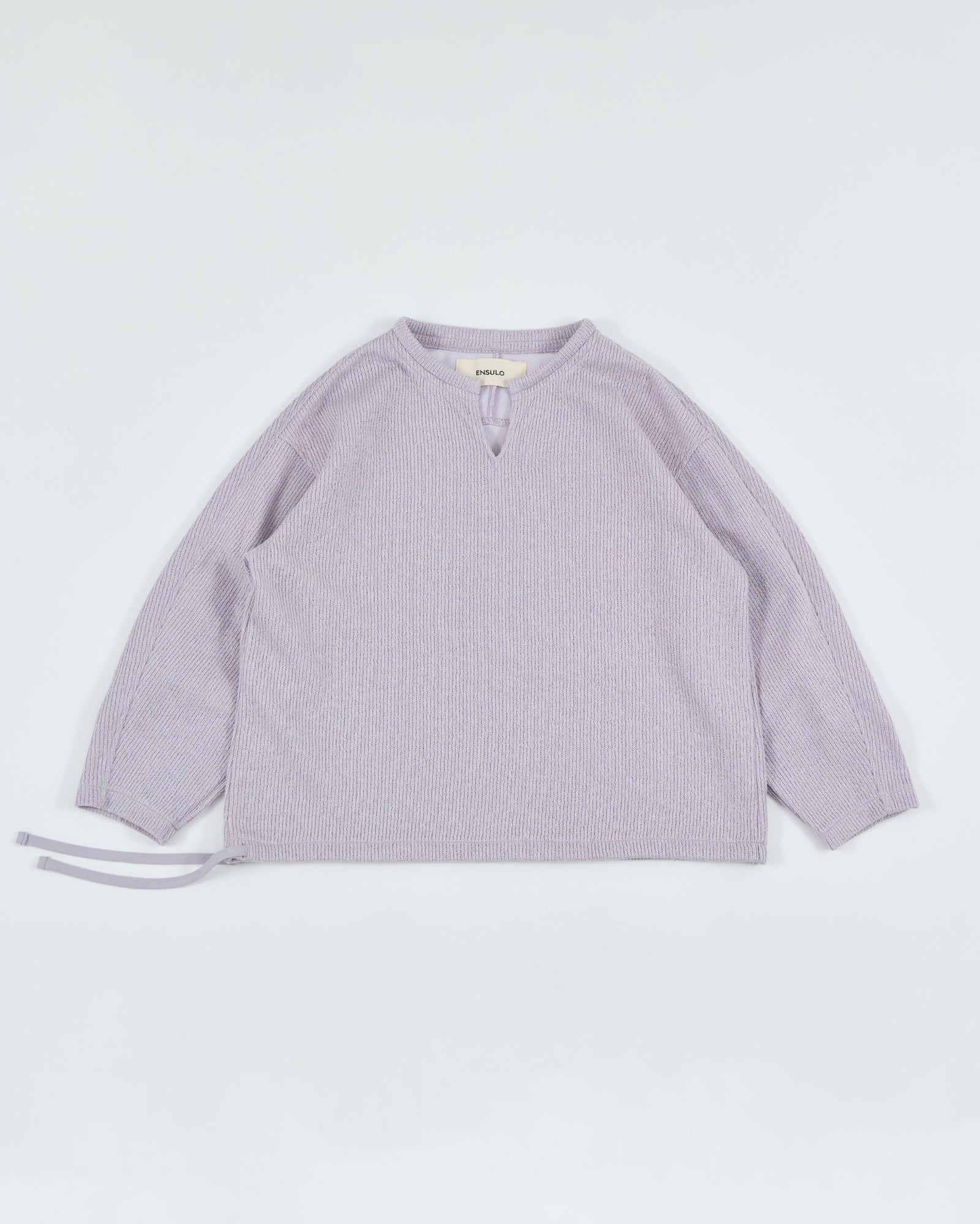 Rib Keyneck Long Tee