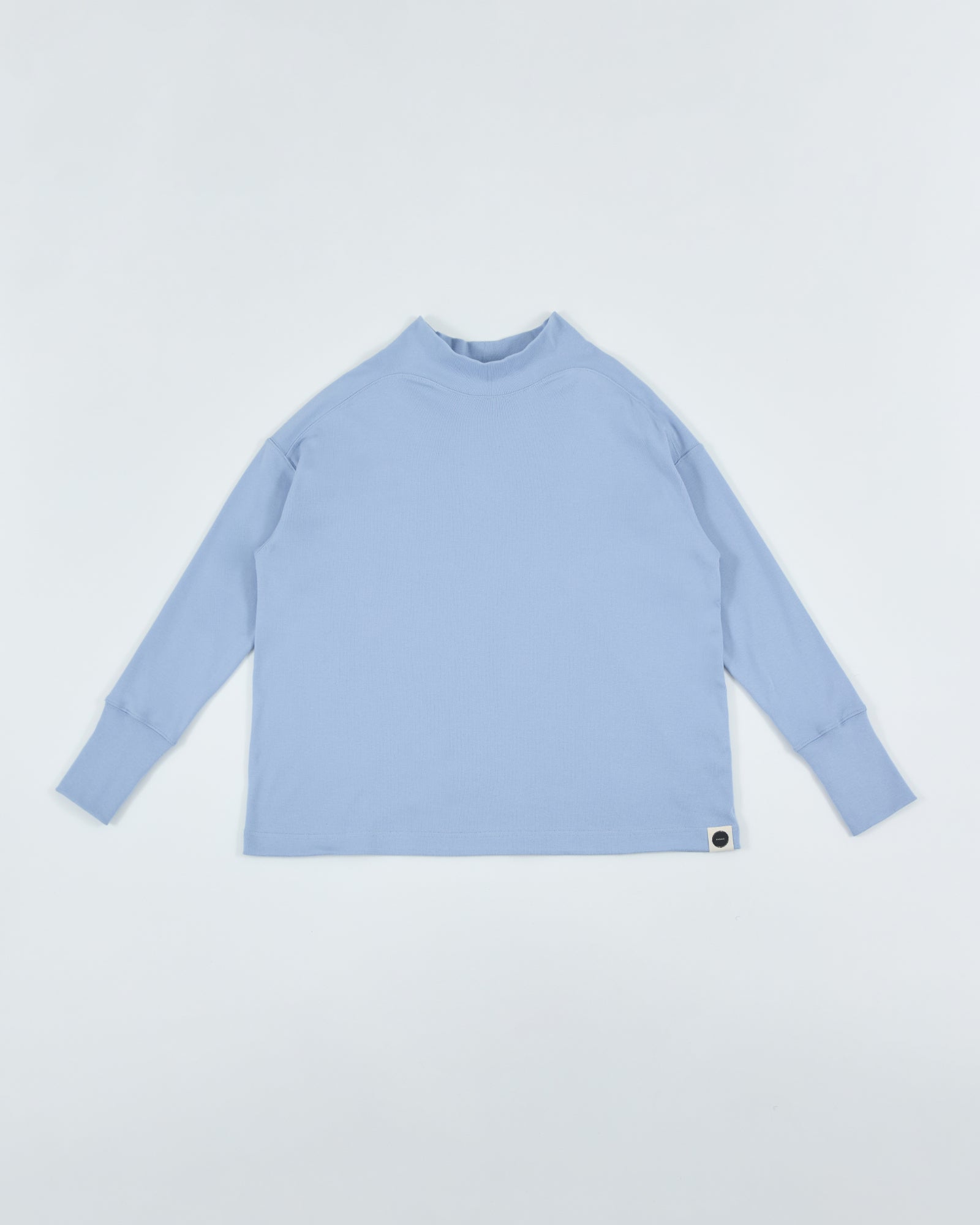 High Neck Loose Long Tee