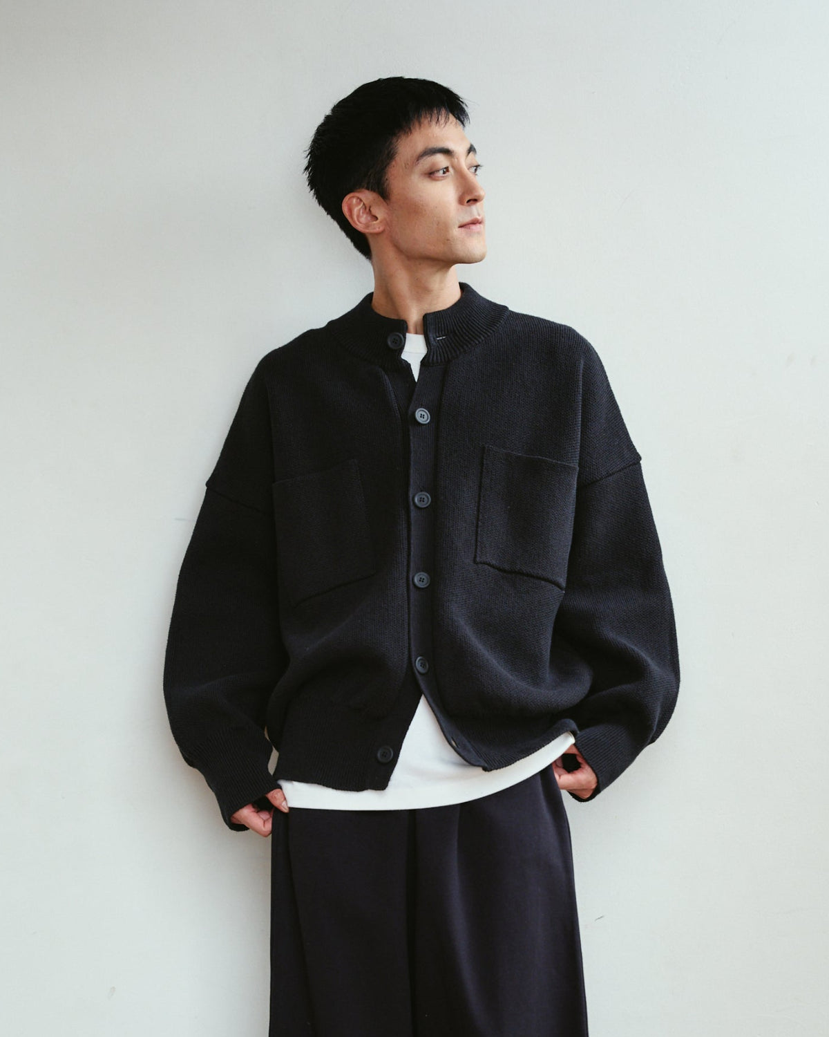 Slub Knit Outerwear