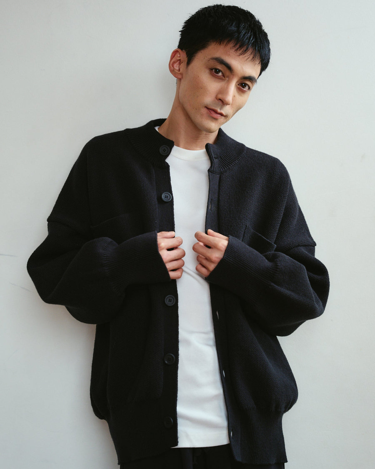 Slub Knit Outerwear