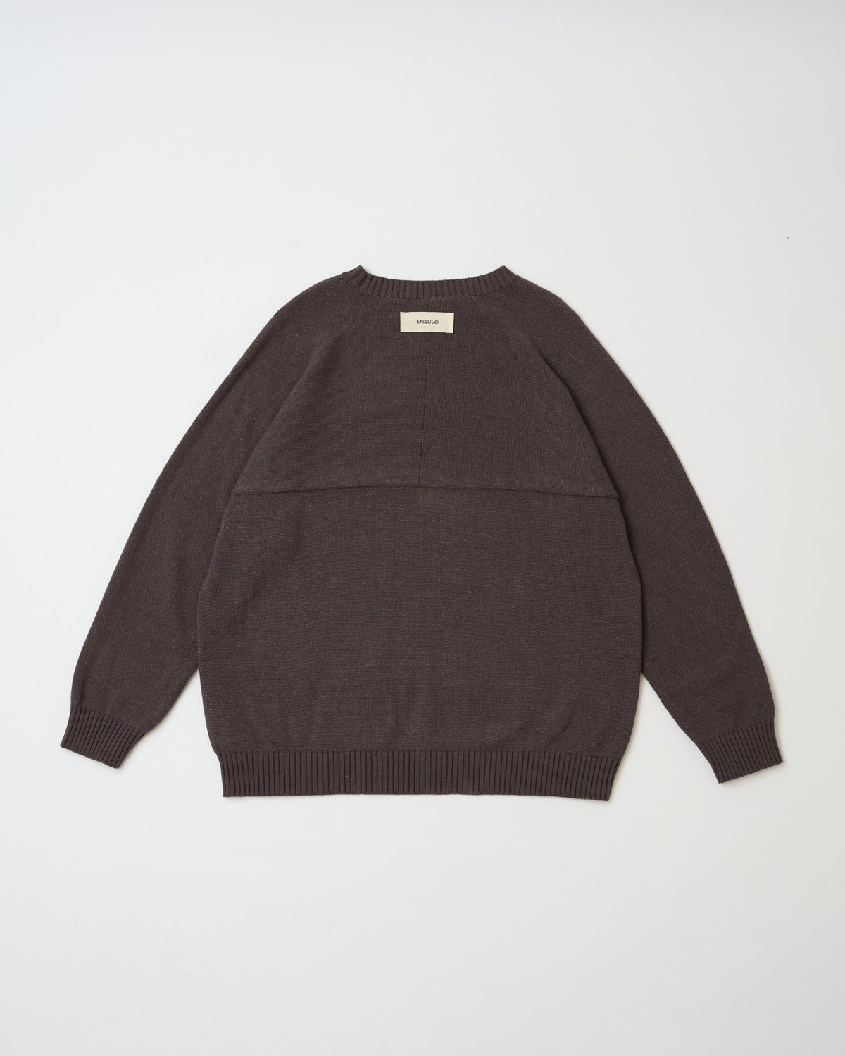 Slub Crew Neck Knit