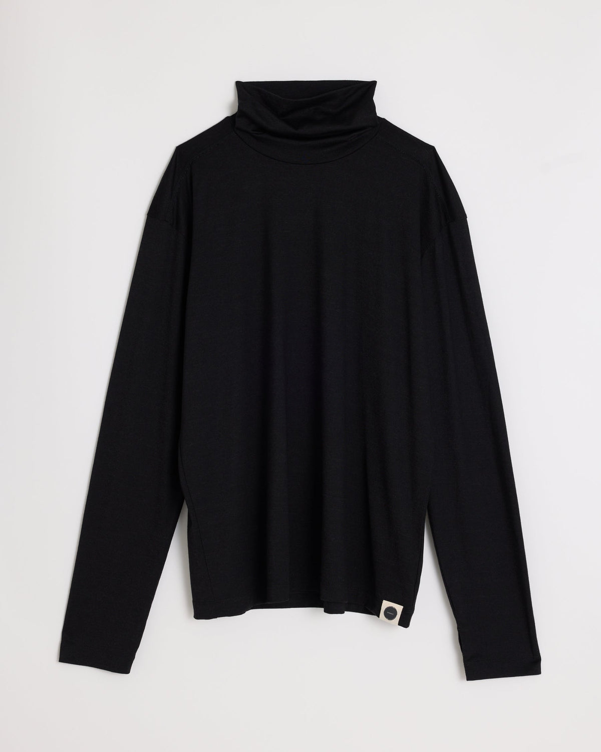 High Neck Long Sleeves Tops