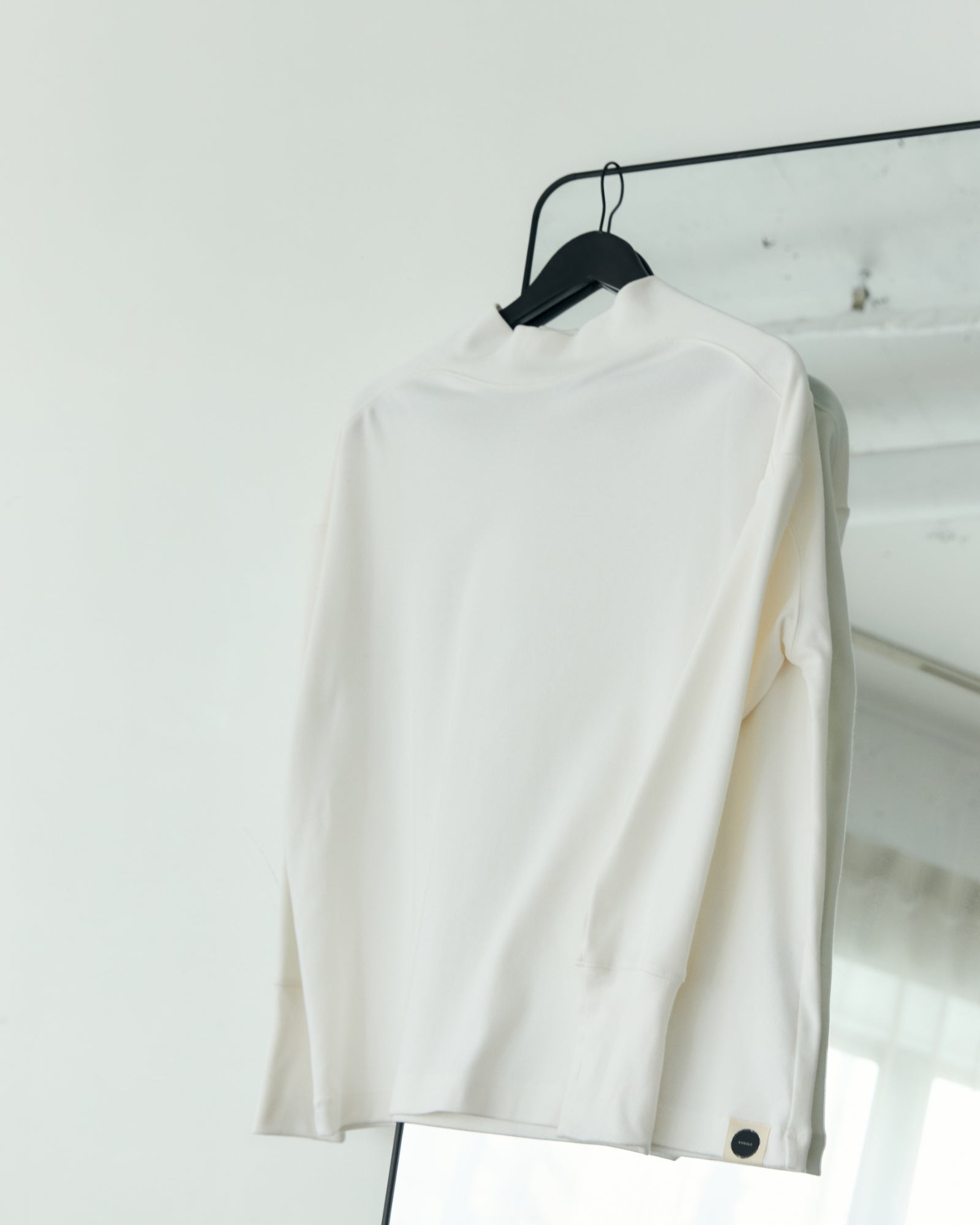 High Neck Loose Long Tee
