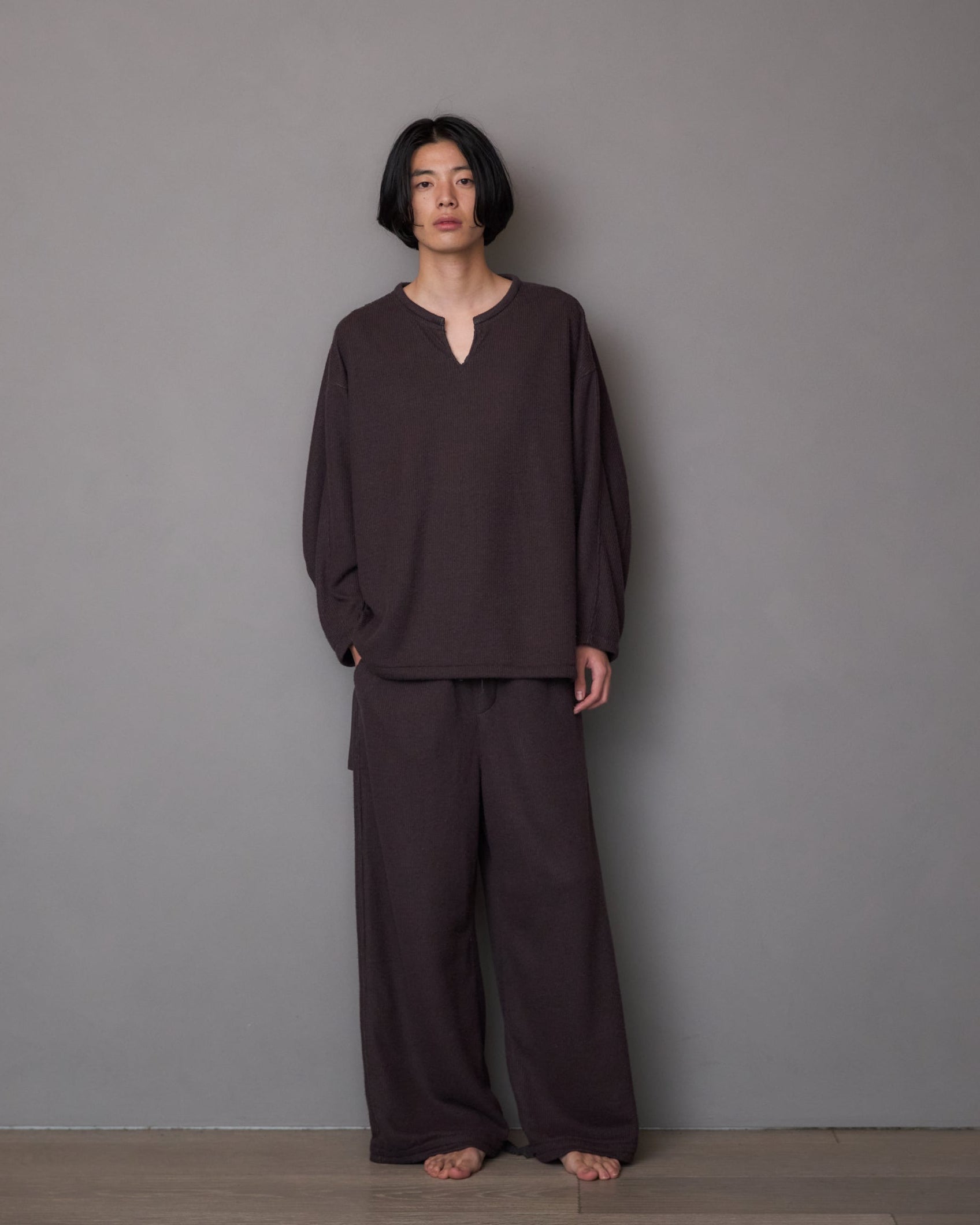 Rib Long Pants