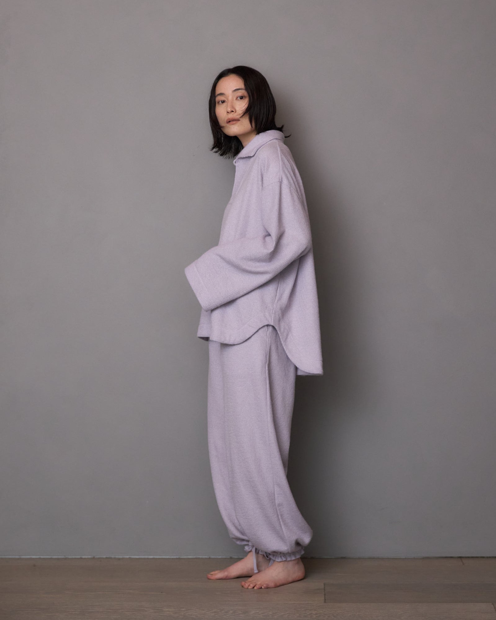 Rib Long Pants
