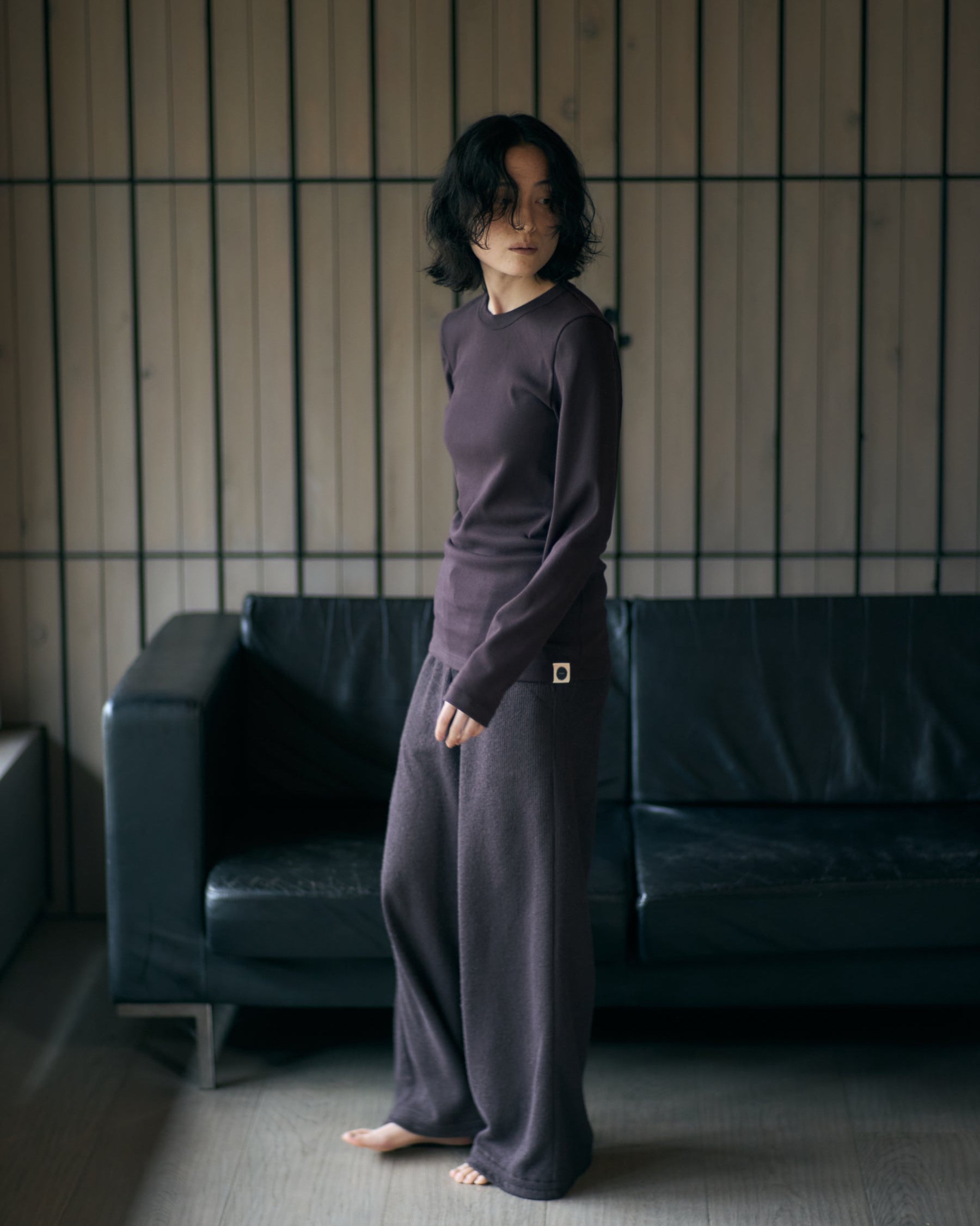 Rib Long Pants