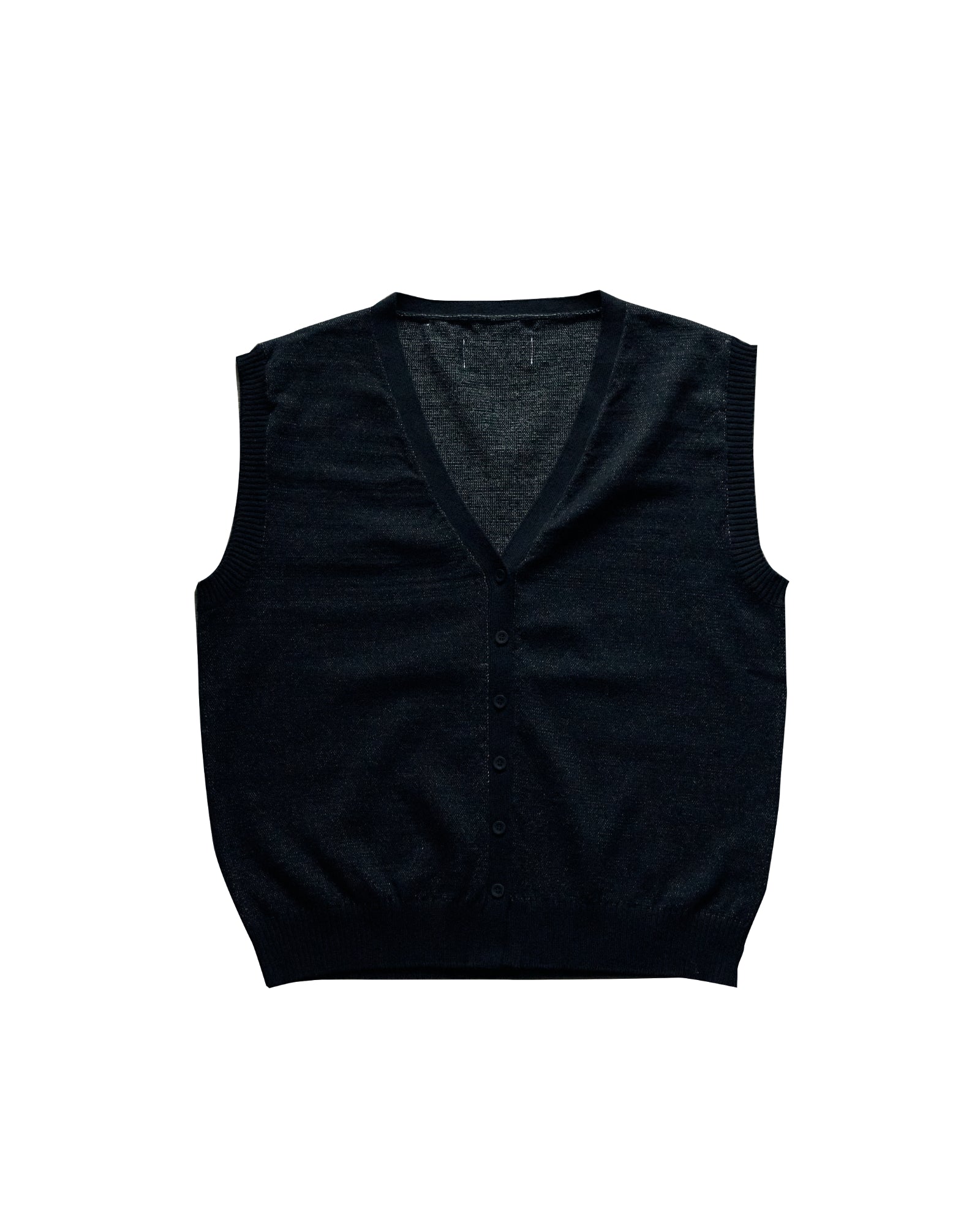 Slub Knit Vest