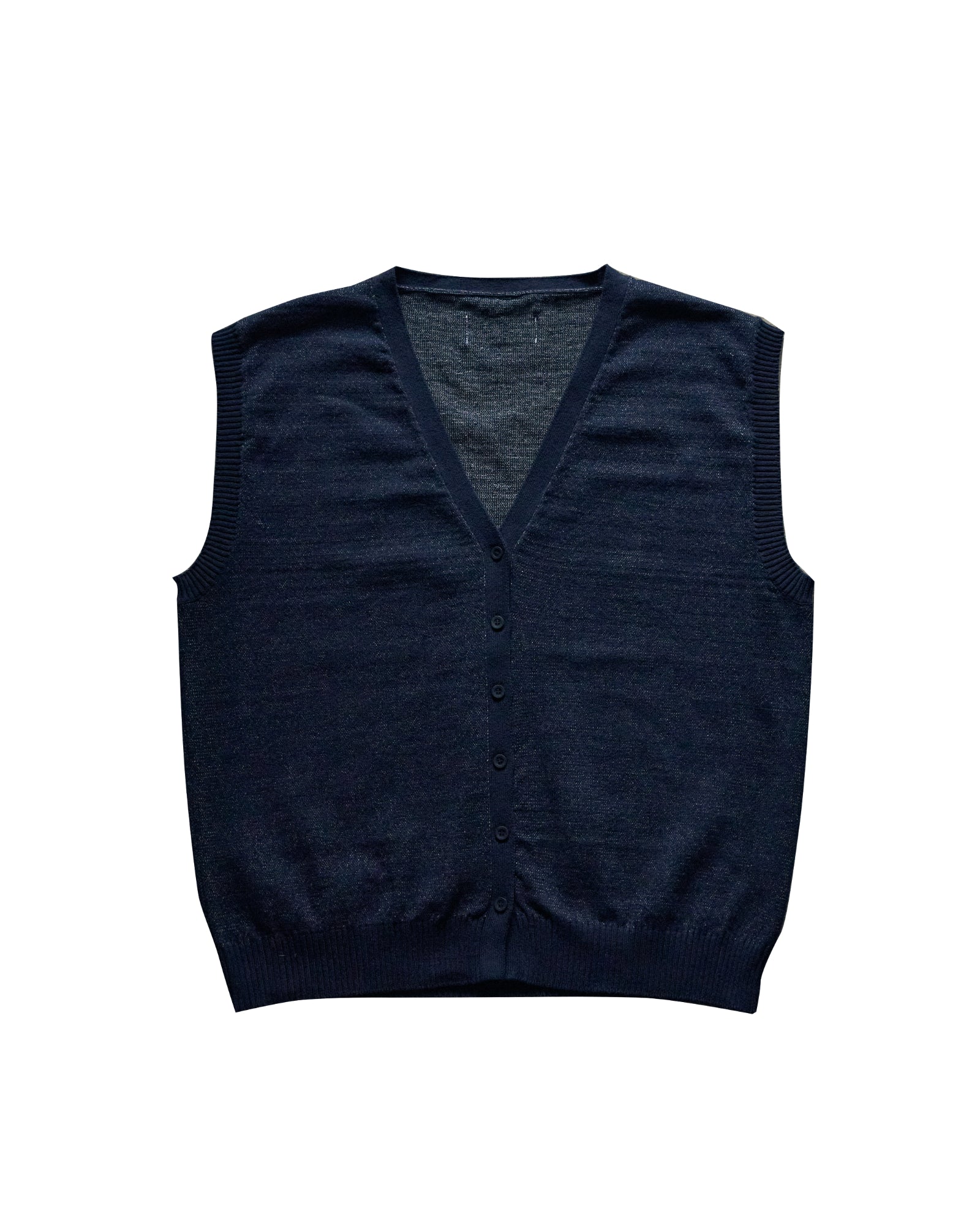 Slub Knit Vest