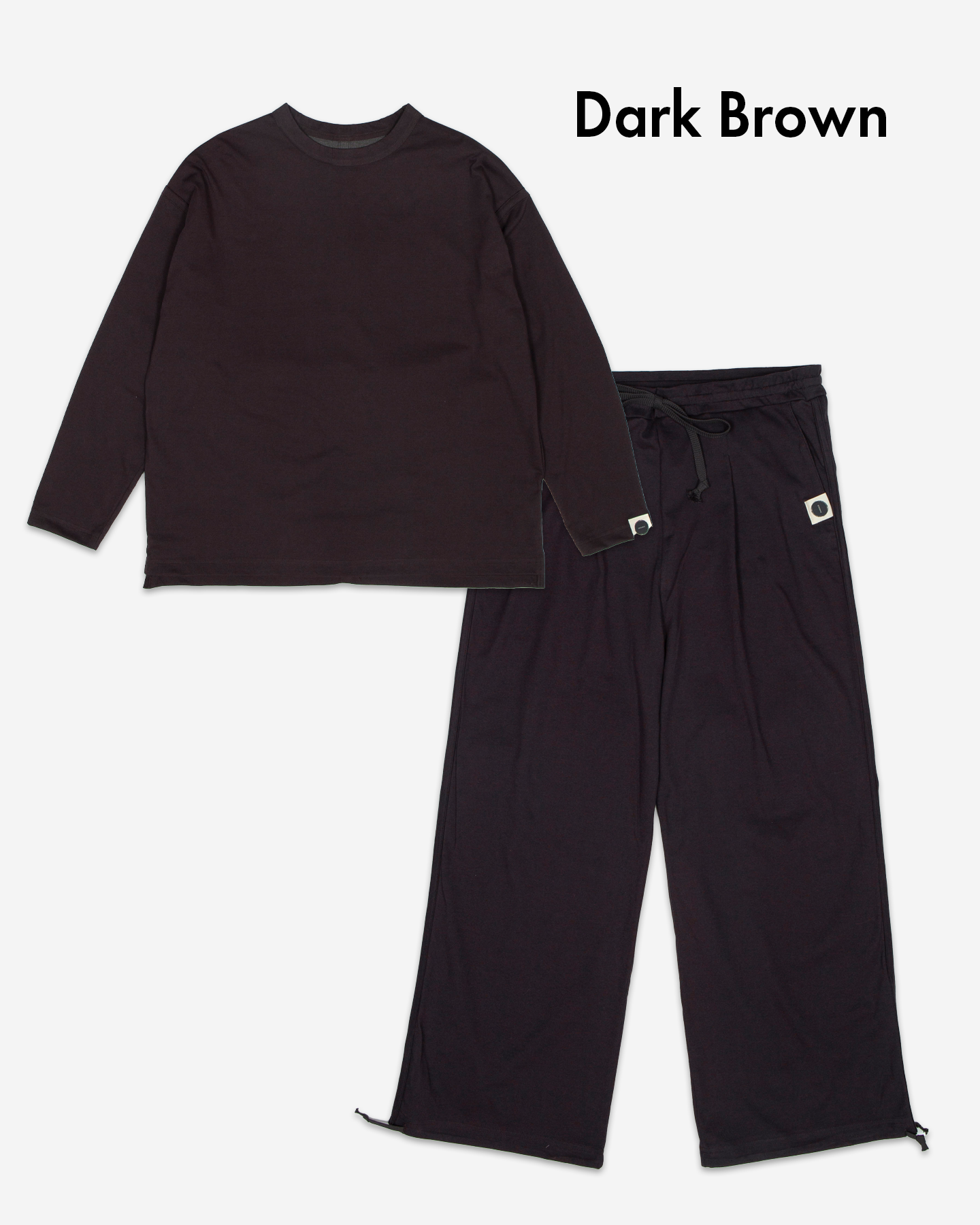 〈SET-UP〉Line Long Tee ＆ Pants