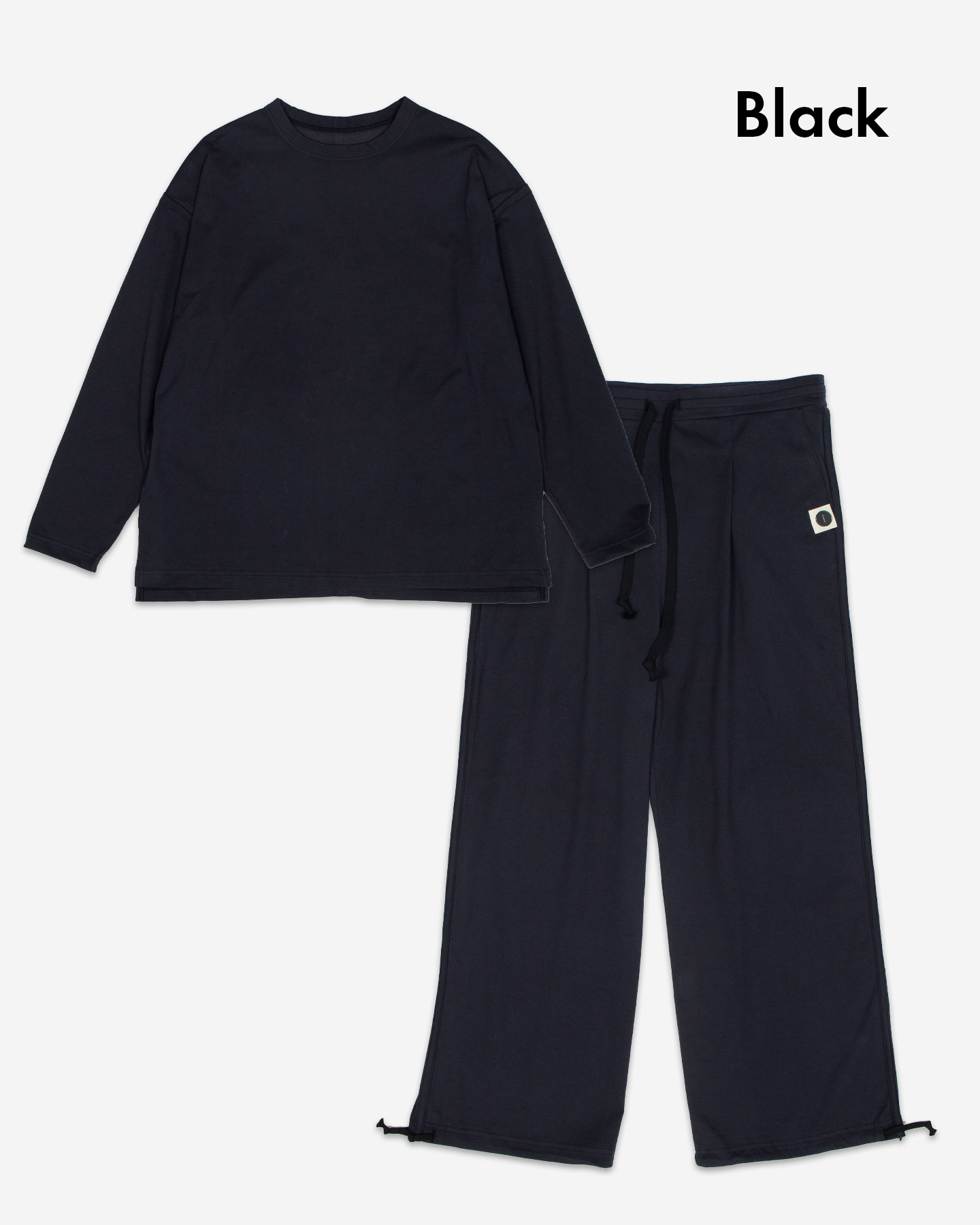 〈SET-UP〉Line Long Tee ＆ Pants
