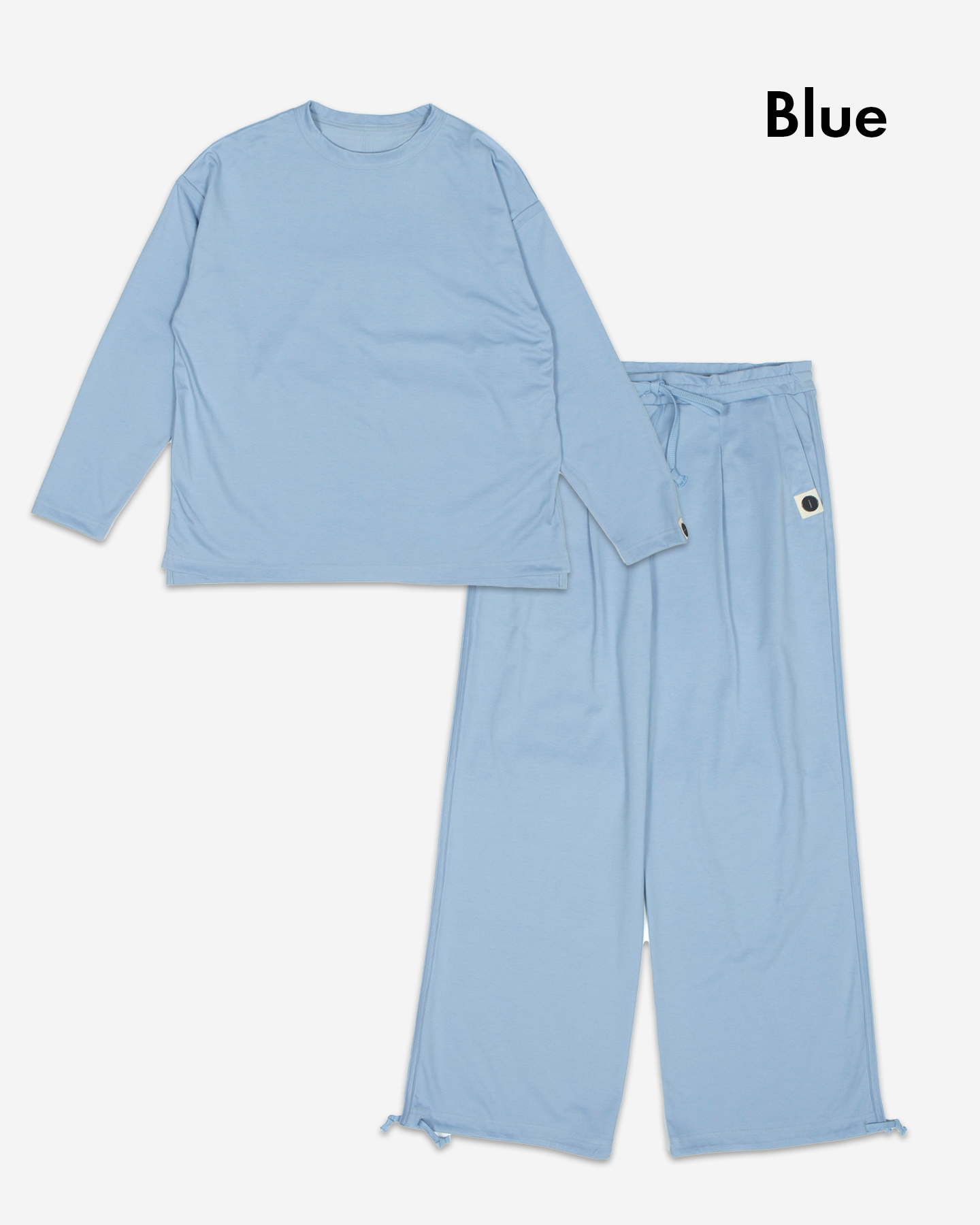 〈SET-UP〉Line Long Tee ＆ Pants